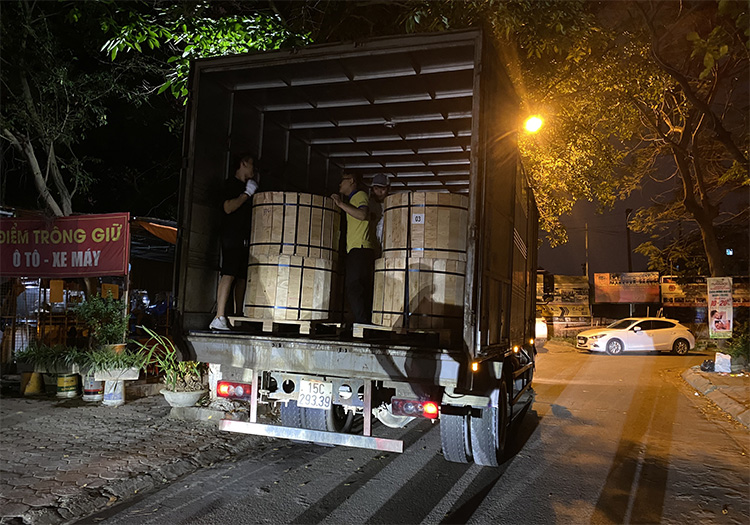 Cáp quang Cablexa về kho Hợp Nhất