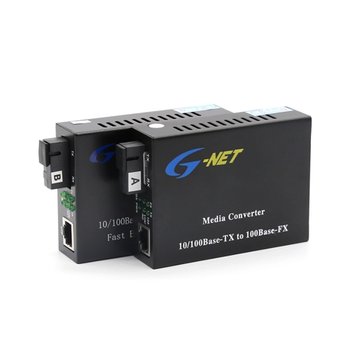 Bộ chuyển đổi quang điện 10 100 1 sợi quang HHD-110G-20A/B