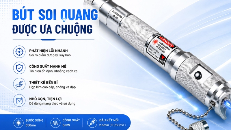 Đi tìm các loại bút soi quang đang được ưa chuộng