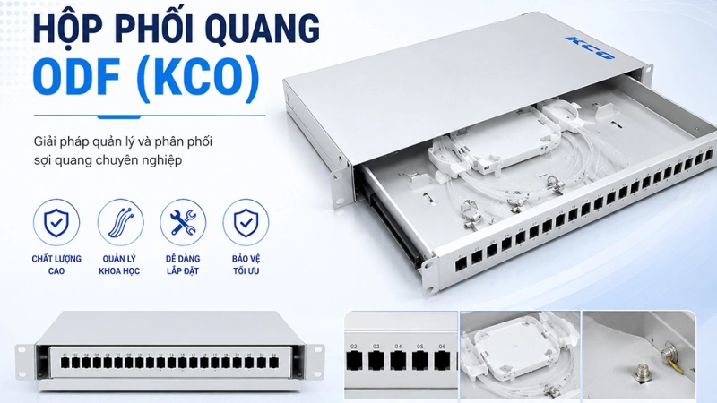 Những điều cần biết về sản phẩm hộp phối quang KCO