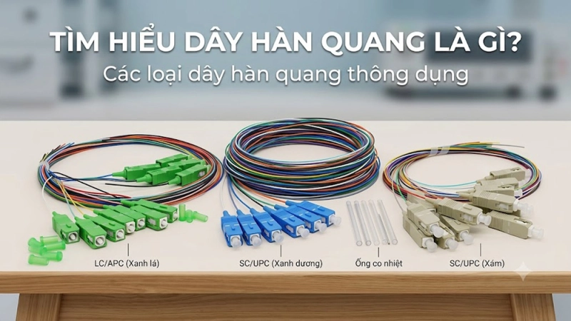 Tìm hiểu dây hàn quang là gì?Các loại dây hàn đang được sử dụng phổ biến