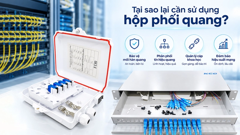 Tại sao lại cần sử dụng hôp phối quang?