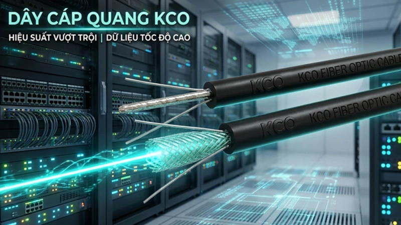 Phân tích thị trường cáp quang và sự nổi bật của KCO