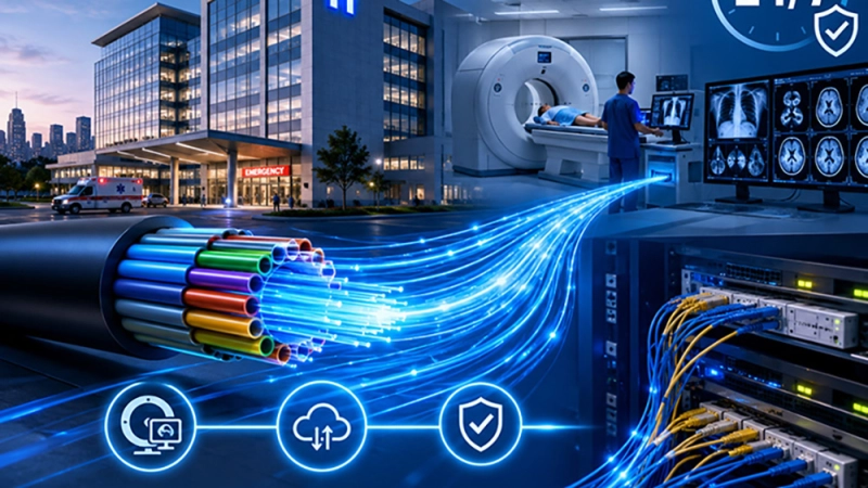 Tư vấn thiết kế hệ thống mạng cáp quang cho quang bệnh viện