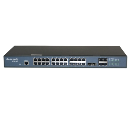 Switch Ethernet 24 cổng FE + 2 cổng GE + 2 cổng TX/SFP
