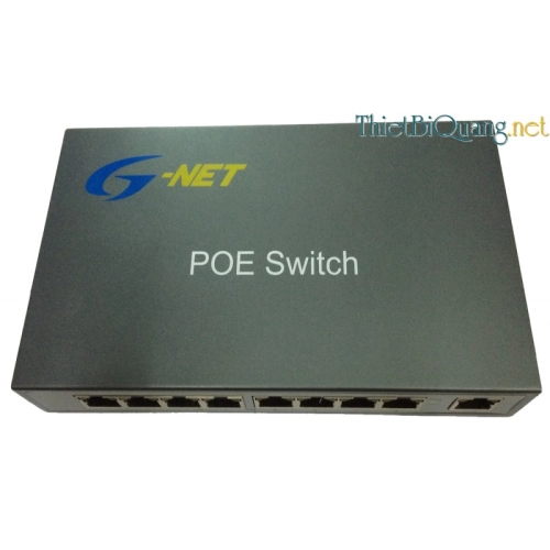 Switch quang PoE 8port 10/100/1000Mbps