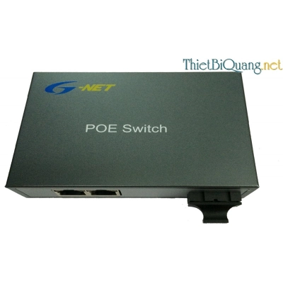 Switch quang PoE 2 Port