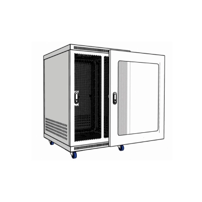 Tủ mạng 15U sâu 600MK màu trắng