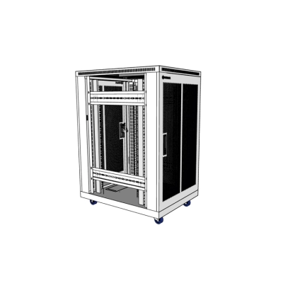 Tủ mạng 20U sâu 800 màu trắng