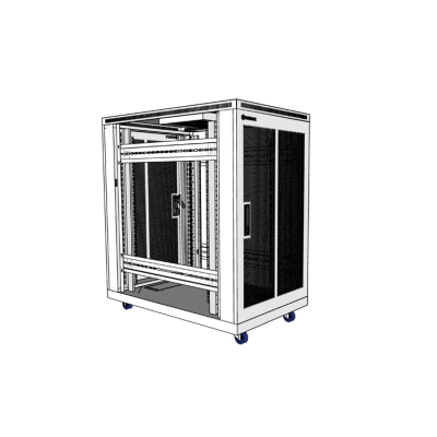 Tủ mạng 20U sâu 1000 màu trắng