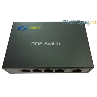 Switch quang PoE 4 Port 10/100/1000Mbps