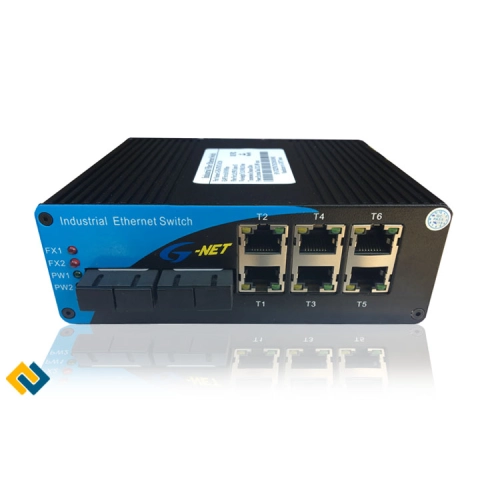 Switch công nghiệp G-NET G-IES-2FX6TX-SC20S