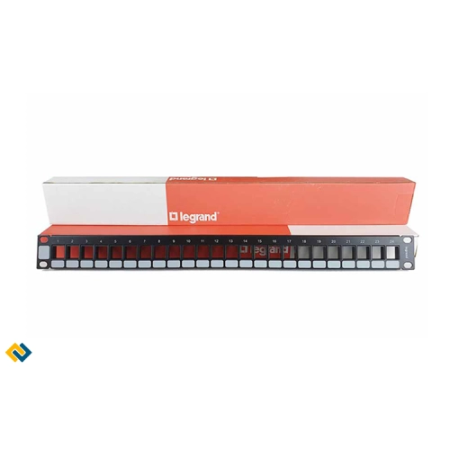 Patch panel cat5 24p Legrand