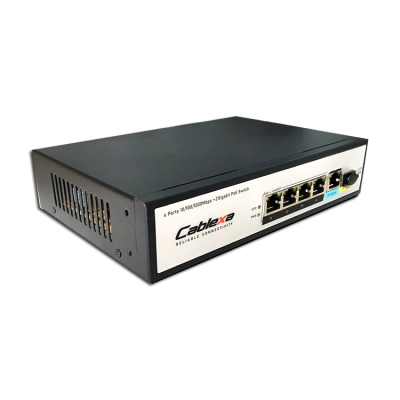 Switch PoE 4 Ports FMC-4PGE1GE1GF KCO
