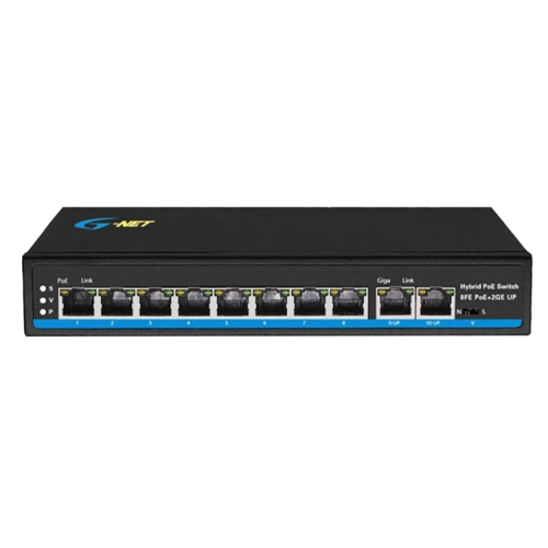 Switch PoE 8 Port G-PES-8TP2GT