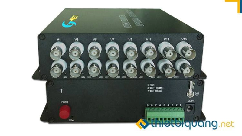 Tìm hiểu bộ chuyển đổi video sang quang 16 kênh là gì?