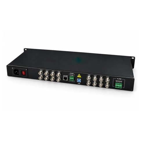 Bộ chuyển đổi tín hiệu Video sang quang Questek QTF-RS16