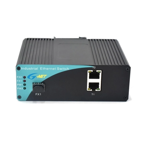 Converter công nghiệp 2 port 10/100, 1 SFP