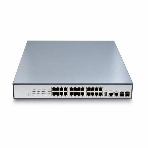 Switch quang PoE 24 Port 10/100/1000Mbps