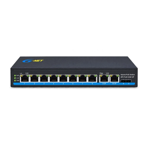 Switch PoE 8 Port G-PES-8TP2GT