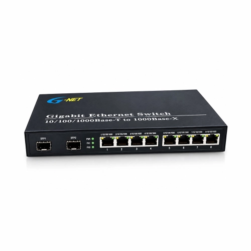 Switch PoE 8 Port G-PES-2GX8GP-SFP