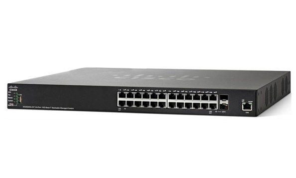 SG350X-24MP-K9-EU, SG350X-24MP-K9-EU - Cisco SG350X-24MP 24-port Gigabit POE Stackable Switch