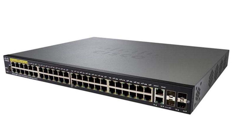 SG350X-48P-K9-EU, SG350X-48P-K9-EU - Cisco SG350X-48P 48-port Gigabit POE Stackable Switch
