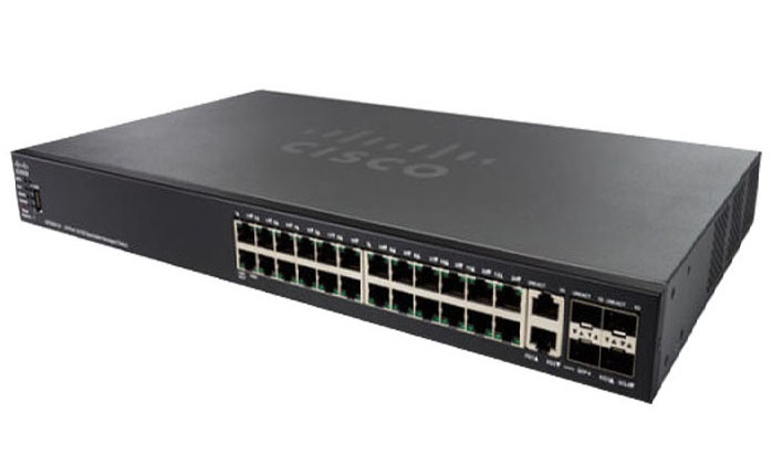 SG550X-24MP-K9-EU, SG550X-24MP-K9-EU - Cisco SG550X-24MP 24-port Gigabit PoE Stackable Switch
