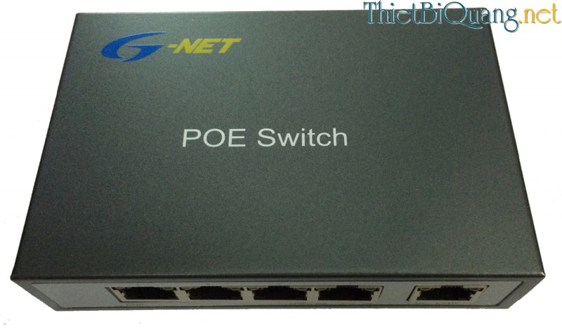 Switch quang PoE 4 Port 10/100/1000Mbps, Optical PoE switch 4Port 10/100/1000Mbps