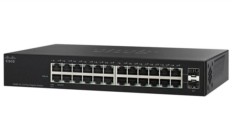 SG95-24-AS, SG95-24-AS - Cisco SG95-24 Compact 24-Port Gigabit Switch