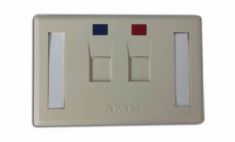 Mặt 2 cổng Commscope