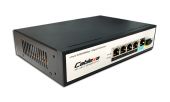 Switch PoE 4 Ports FMC-4PGE1GE1GF Cablexa