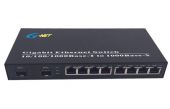 Switch PoE 8 Port G-PES-2GX2GT8GP-SFP