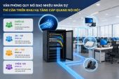 Quy mô văn phòng như nào cần triển khai hạ tầng cáp quang nội bộ?