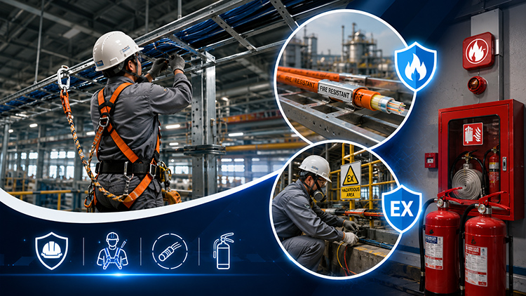 An toàn thi công trên cao và biệp pháp chống cháy nổ toàn diện
