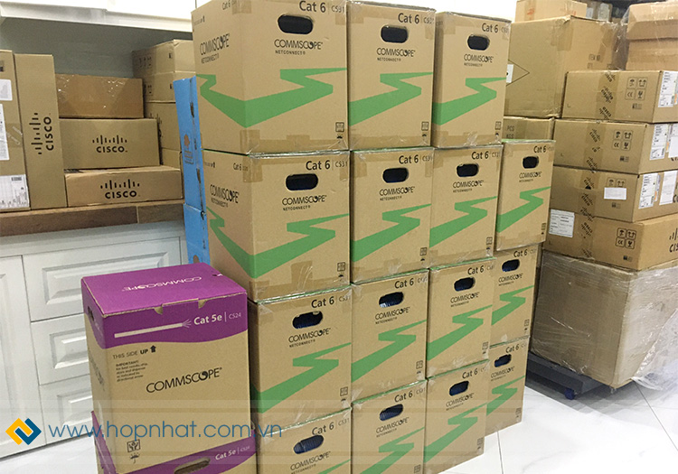cáp mạng Cat6 Commscope AMP cáp mạng Cat6 Commscope AMP