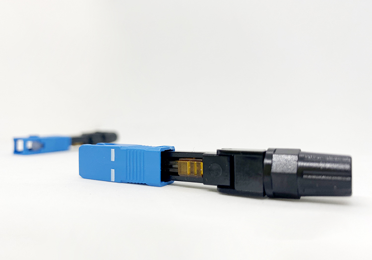 Cấu tạo một đầu nối quang nhanh FastConnector SC UPC