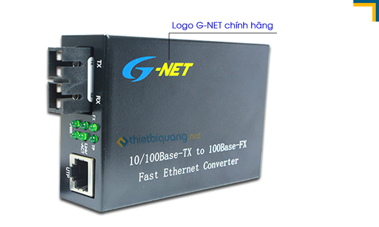 Màu sắc logo G-NET chính hãng trên sản phẩm