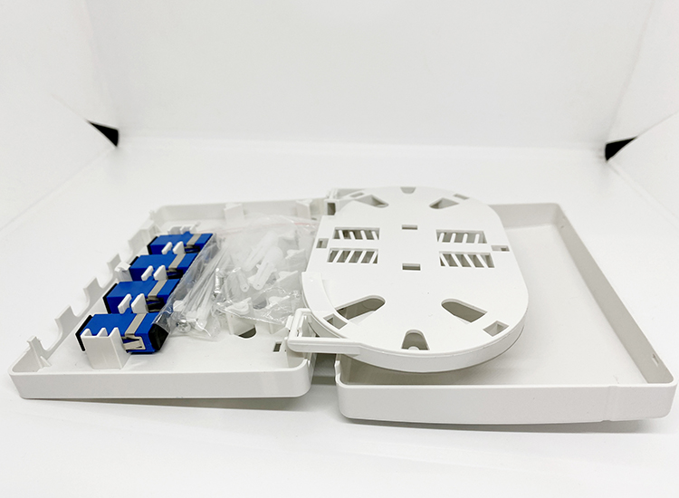 Hộp phối quang ODF 4FO KCO Full phụ kiện