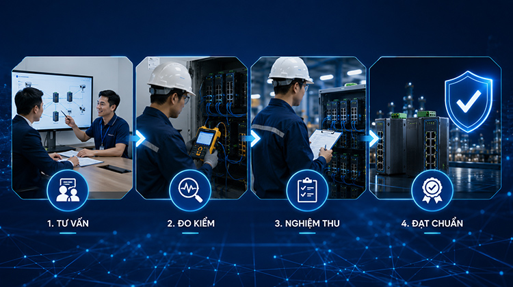 Quy trình 5 bước triển khai hạ tầng cáp quang tiêu chuẩn Quy trình 5 bước triển khai hạ tầng cáp quang tiêu chuẩn