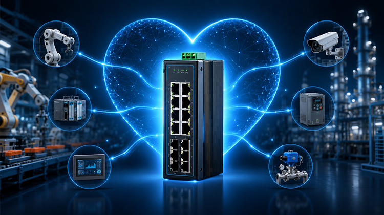 Switch công nghiệp (Industrial Switch) trái tim của mạng công nghiệp